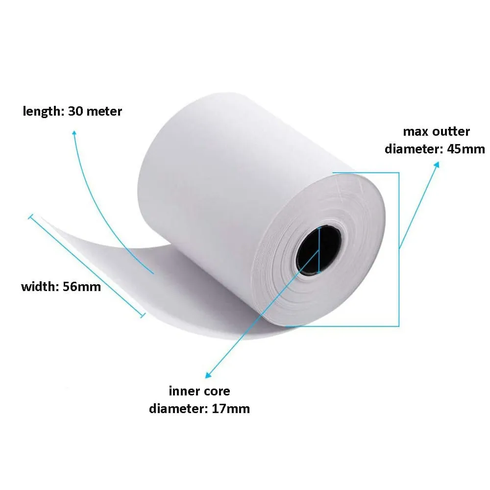 5 Thermal Paper Rolls